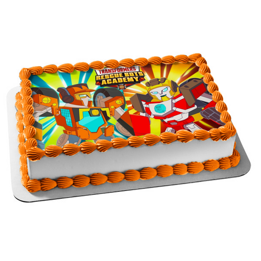 Transformers: Rescue Bots Academy Blades Edible Cake Topper Image ABPID52427