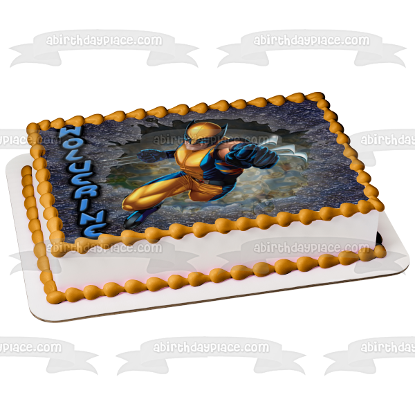 X-Men Wolverine Logan Arma X Imagen comestible para decoración de tarta ABPID04034 