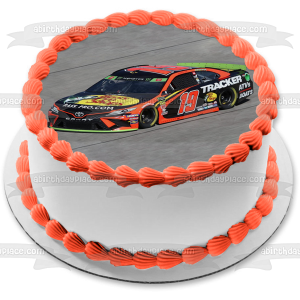 Nascar 2019 Cup Series Martin Truex Jr. 19 Race Track Imagen comestible para tarta ABPID51154 