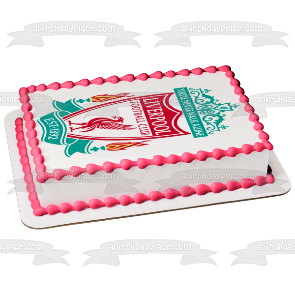 Liverpool Soccer Futbol Football Logo Edible Cake Topper Image or Strips ABPID52657