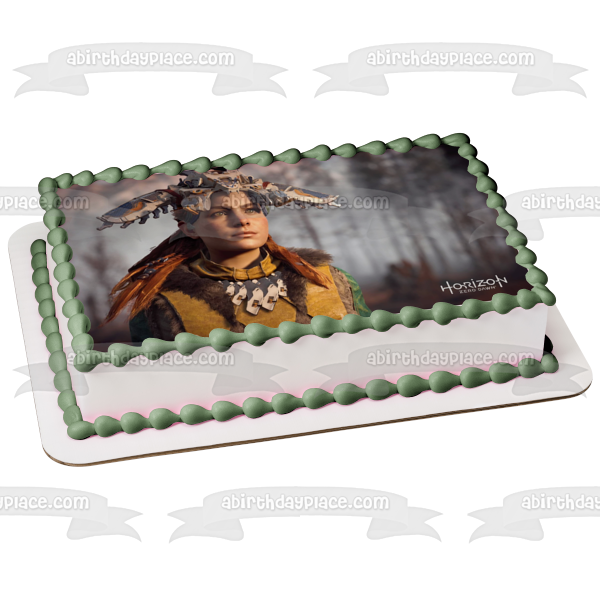 Imagen comestible para decoración de tarta de Horizon Zero Dawn Aloy ABPID52667 