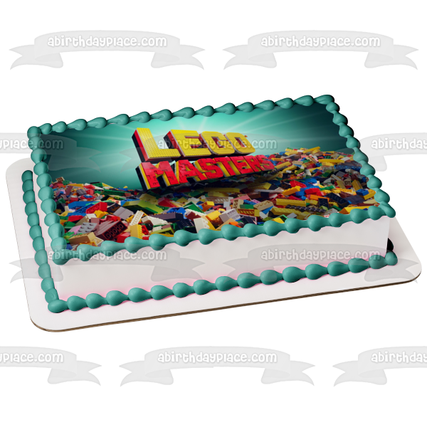 Figura decorativa para tarta comestible con bloques LEGO surtidos de LEGO Masters ABPID52500 