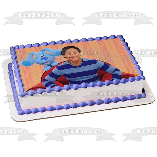 Blue's Clues & You! Josh Blue Edible Cake Topper Image ABPID52503