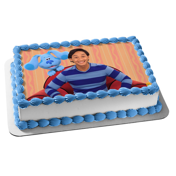 Blue's Clues & You! Josh Blue Edible Cake Topper Image ABPID52503