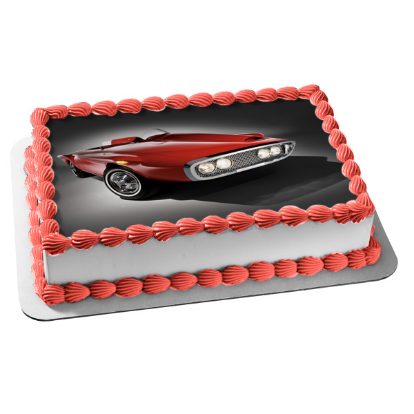 Plymouth Xnr Concept Car Edible Cake Topper Image ABPID52817