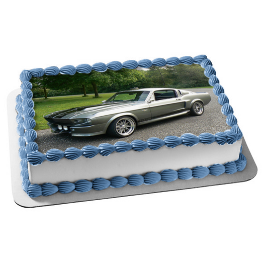 1967 Mustanggt500 Fastback Imagen comestible para decoración de tarta ABPID52823 