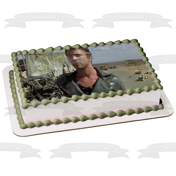 Mad Max Mel Gibson película clásica decoración comestible para tarta imagen ABPID52839 