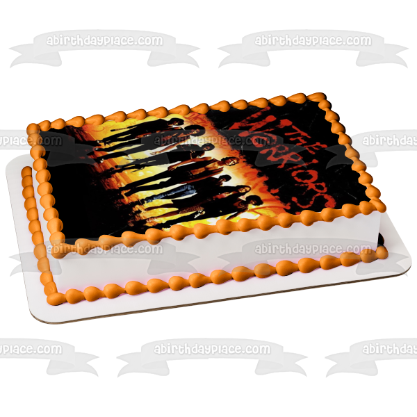 The Warriors Classic Film Poster Edible Cake Topper Image ABPID52856