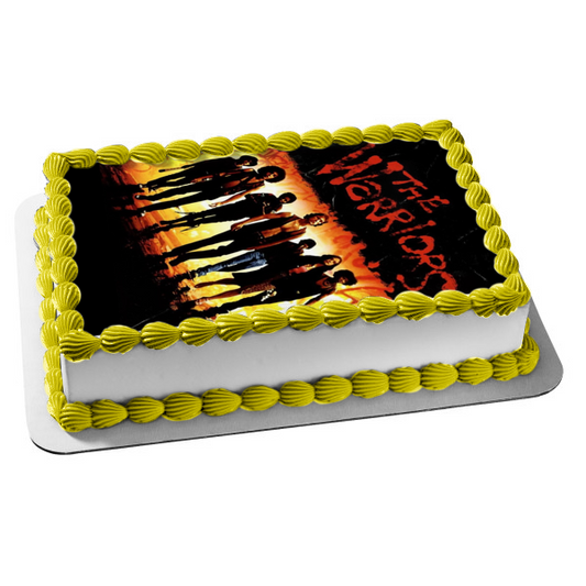 The Warriors Classic Film Poster Edible Cake Topper Image ABPID52856