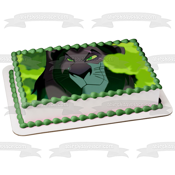 Cicatriz El Rey León Humo Verde Villano De Disney Adorno Comestible Para Tarta Imagen ABPID52877 