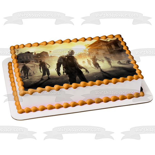 Dying Light Infected Harran and Zombies - Adorno comestible para tarta, imagen ABPID03476 