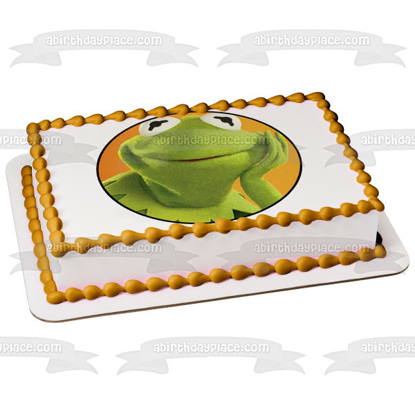 Imagen comestible para decoración de tartas de Los Muppets, Disney, la rana Kermit, ABPID12004 