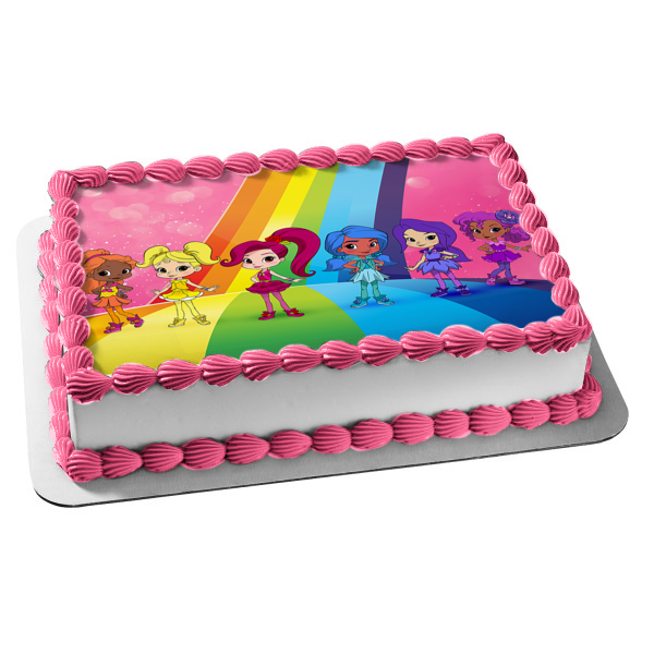 Rainbow Rangers Nick Jr. Anna Banana Edible Cake Topper Image ABPID01057