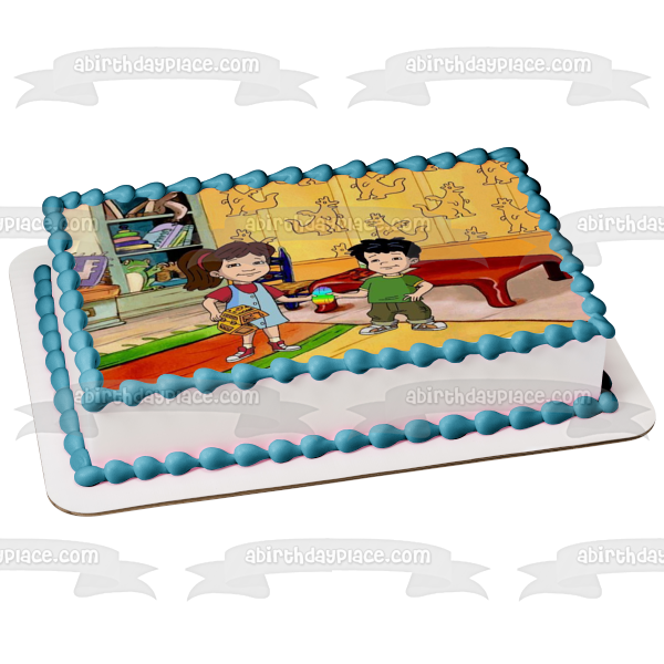 Imagen comestible para tarta de Dragon Tales Kids TV Show Emmy Max ABPID52950 