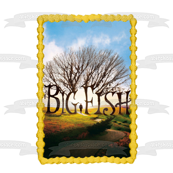 Póster de la película Big Fish, decoración comestible para tarta, imagen ABPID52957 