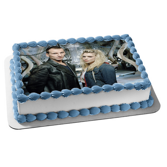 Doctor Who 9th Doctor Billie Piper Rose Bbc TV Show Edible Cake Topper Image ABPID52987