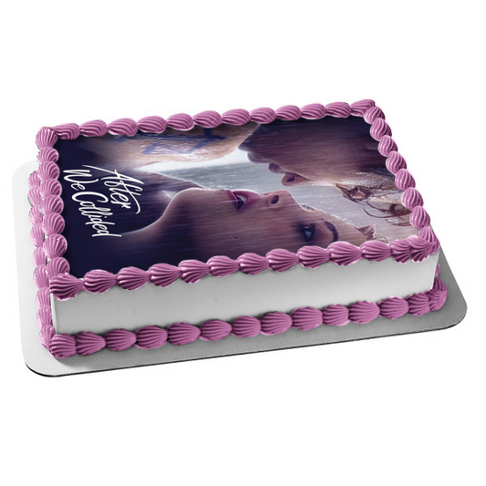 After We Collided Movie Poster Tessa Young Hardin Scott Edible Cake Topper Image ABPID52992