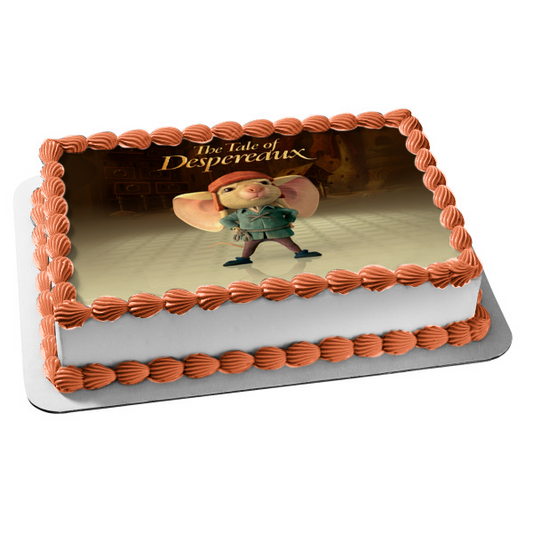 The Tale of Despereaux Movie Poster Edible Cake Topper Image ABPID53001