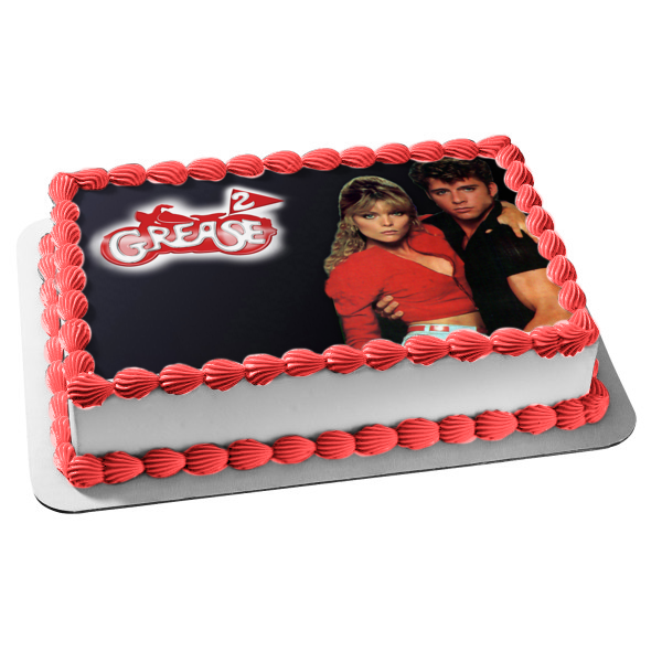 Grease 2 Stephanie Michael Musical Movie Poster Edible Cake Topper Image ABPID53006