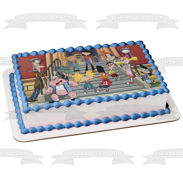 Hey Arnold Gerald Helga Eugene Phoebe Harold Edible Cake Topper Image ABPID01183