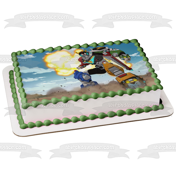 Voltron Legendary Defender Lions Paladins Serie animada Imagen comestible para decoración de tarta ABPID53024 