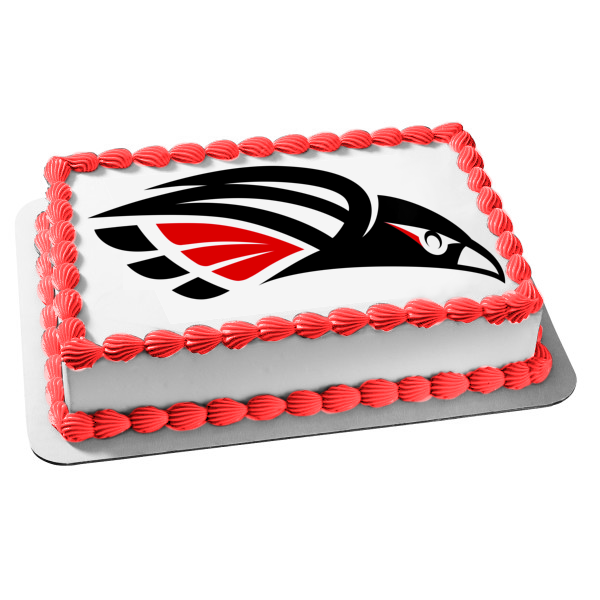 Southern Oregon University Athletics Logo Edible Cake Topper Image ABPID01472