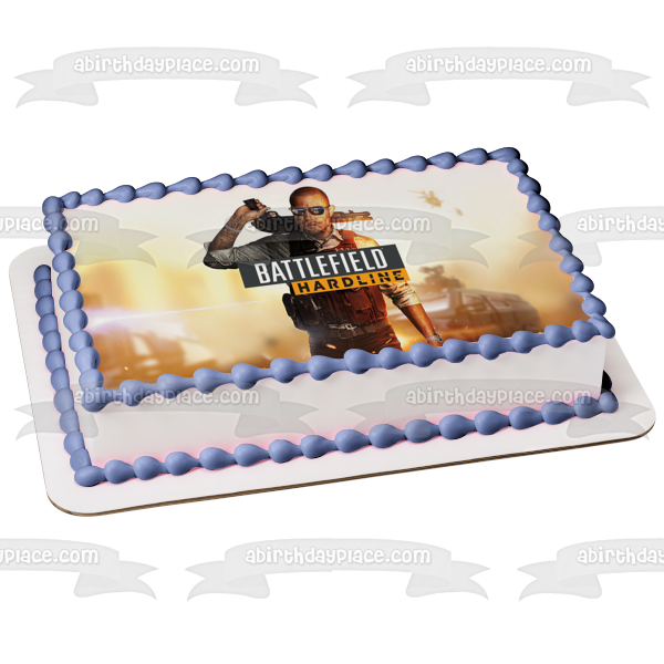 Imagen comestible para decoración de tarta de Battlefield Hardline ABPID01532 