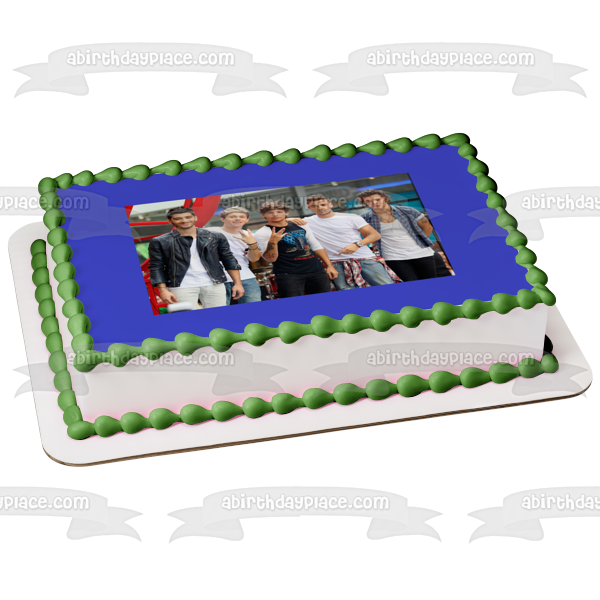 One Direction Niall Horan Liam Payne Harry Styles Louis Tomlinsonband and Zayn Malik Edible Cake Topper Image ABPID01581