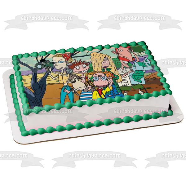 The Wild Thornberrys Nickelodeon Donny Nigel Eliza Debbie Marianne Edible Cake Topper Image ABPID53251