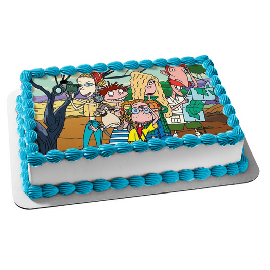 The Wild Thornberrys Nickelodeon Donny Nigel Eliza Debbie Marianne Edible Cake Topper Image ABPID53251