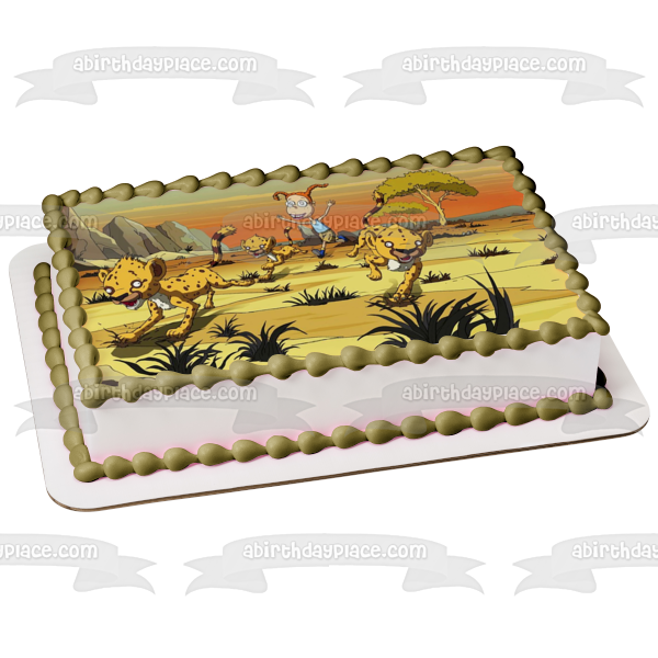 The Wild Thornberrys Eliza Cheetah Nickelodeon Animated TV Show Cartoon Edible Cake Topper Image ABPID53252