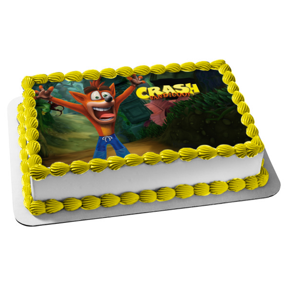 Crash Bandicoot Insane Trilogy Remaster Plus Edible Cake Topper Image – A Birthday Place