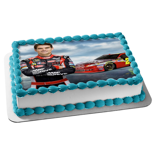 Nascar Jeff Gordon Race Car Clouds Background Edible Cake Topper Image ABPID01738