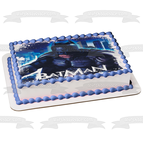 Batman Dark Knight Bruce Wayne - Adorno comestible para tarta, imagen ABPID03234 