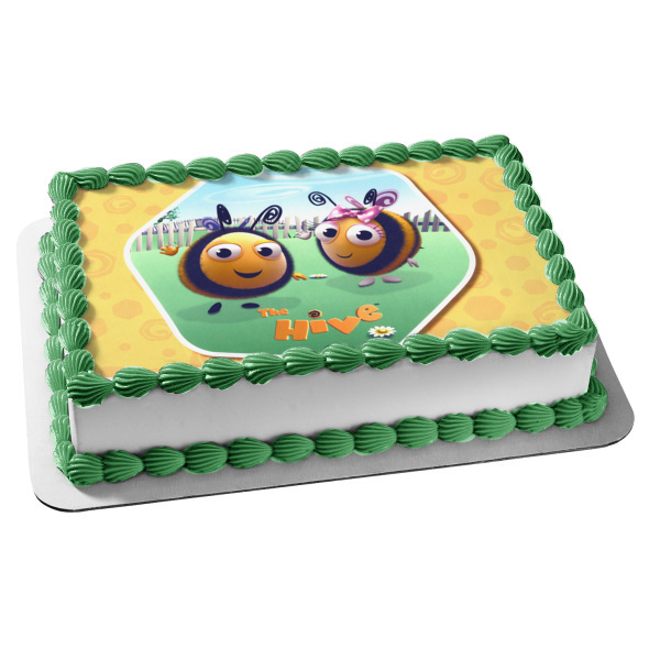 The Hive Disney Buzzbee Rubee Edible Cake Topper Image ABPID03287