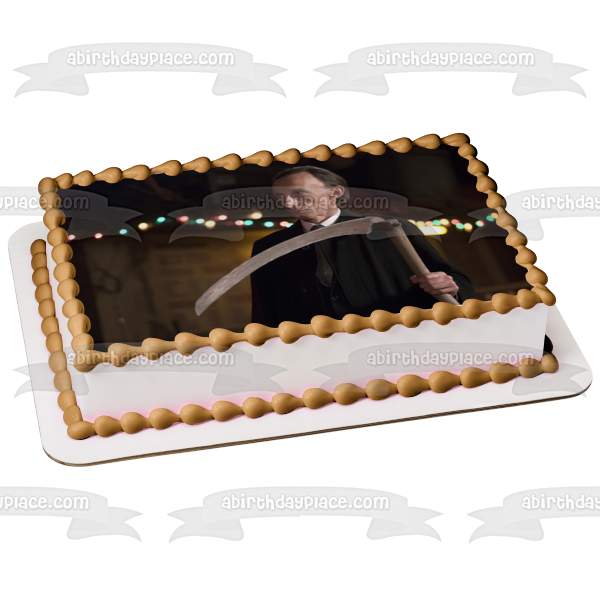 Death Supernatural Julian Richings TV Show the Pale Horseman Edible Cake Topper Image ABPID53288