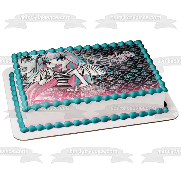 Monedero Monster High Rochelle Goyle Imagen comestible para decoración de tarta ABPID03467 