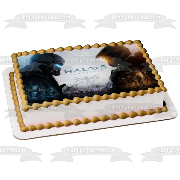 Imagen comestible para tarta de Halo 5 Guardians Master Chief Spartan Locke ABPID03568 