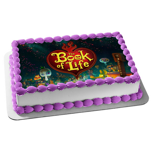 The Book of Life Day of the Dead Edible Cake Topper Image ABPID03628