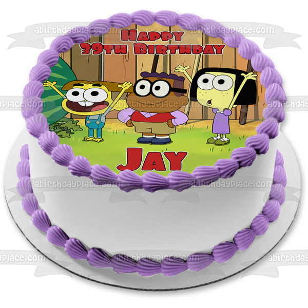 Imagen comestible para tarta de Cricket Tilly Remy de Big City Greens ABPID52111 