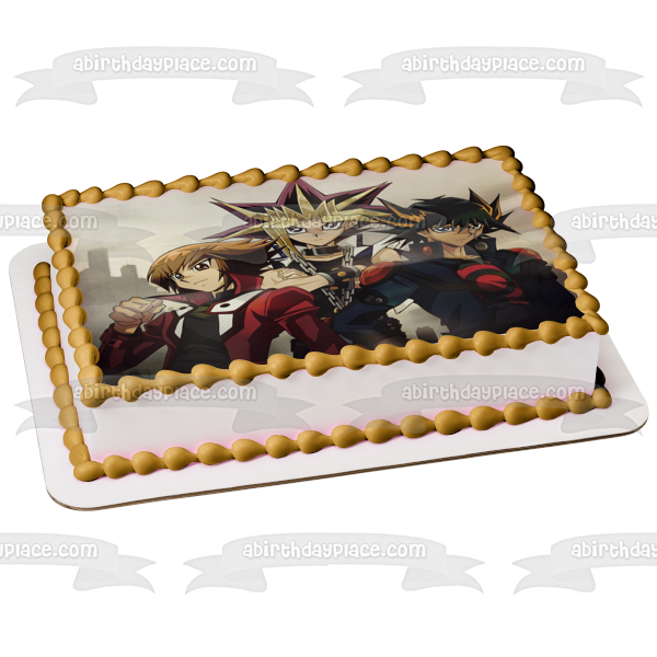 Yu-Gi-Oh! Yami Yugi Faraón y Atem Imagen comestible para decoración de tarta ABPID04090 