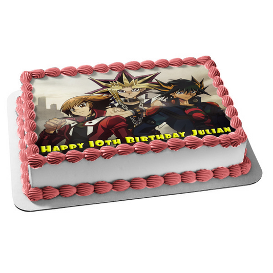 Yu-Gi-Oh! Yami Yugi Faraón y Atem Imagen comestible para decoración de tarta ABPID04090 