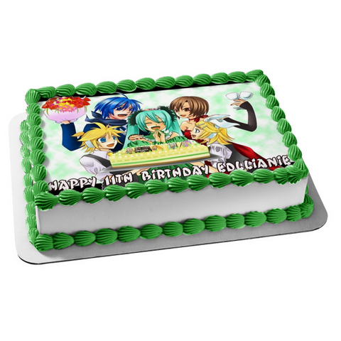 Goku Super Saiyan 3 Dragon Ball Edible Cake Topper Image ABPID00039 