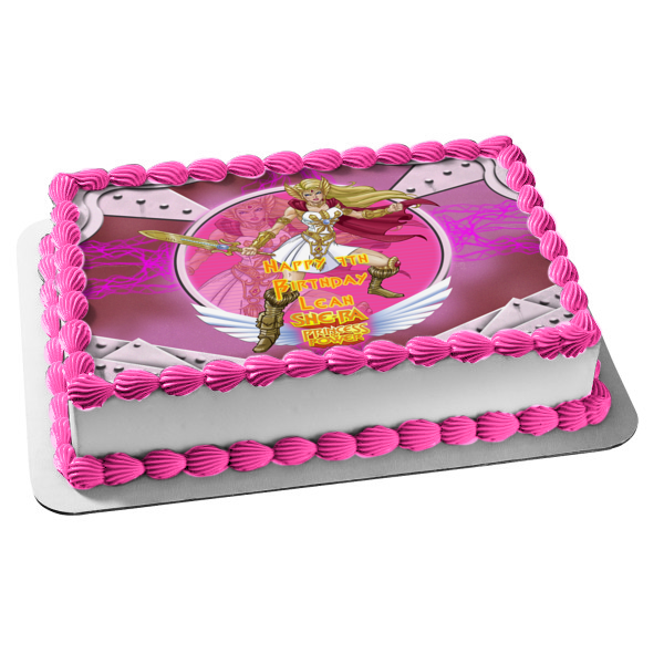 Mattel She-Ra Princess of Power Edible Cake Topper Image ABPID06283