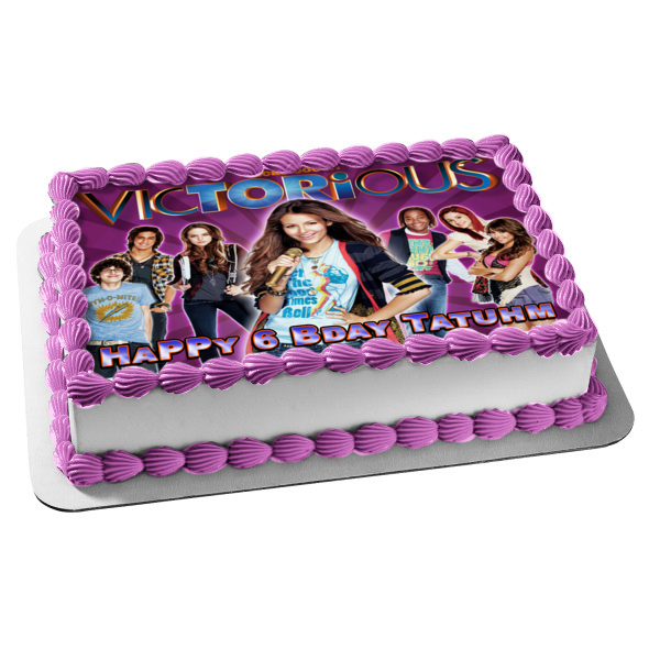 Victorious Tori Jade Cat Beck Robby Trina and Andre Edible Cake Topper ...