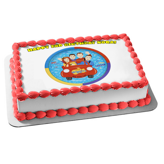 The Wiggles Simon Emma Anthony y Lachy Imagen comestible para decoración de tarta ABPID03933 