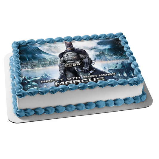 Imagen comestible para tarta de Marvel Batman Arkham Asylum Bruce Wayne ABPID03626 