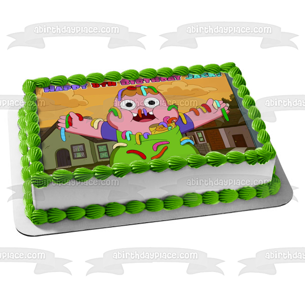 Imagen comestible para tarta con momia de goma de Clarence ABPID01847 