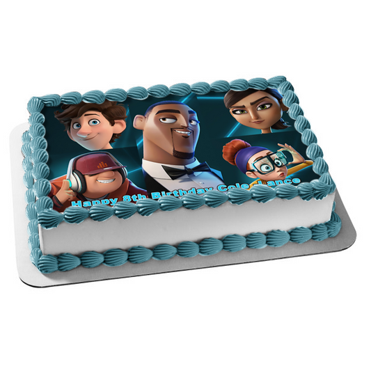 Spies In Disguise Lance Walter Marcy Ears Karen Edible Cake Topper Image ABPID52189