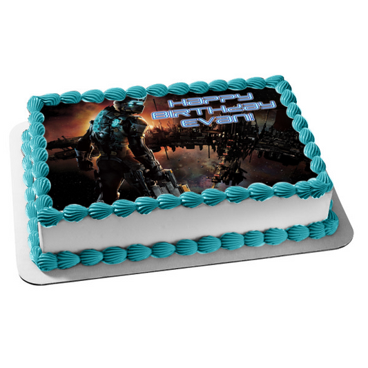 Dead Space Video Game Space Edible Cake Topper Image ABPID51674